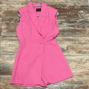 DO+BE Pink Tailored Romper